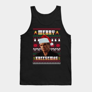 Merry Kreesemas - Cobra Kai Ugly Xmas Sweater Tank Top